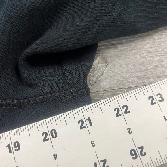 Nike TechTherma-Fit Black Womens Large Swoosh Asymmetrical Full Zip Hoodie - Picture 3 of 9